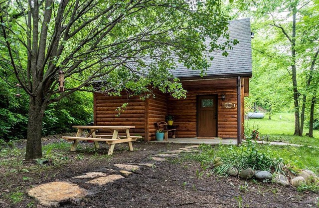Cozy Cabin Rental on Sacred Land Ideal for Glamping in Kansas