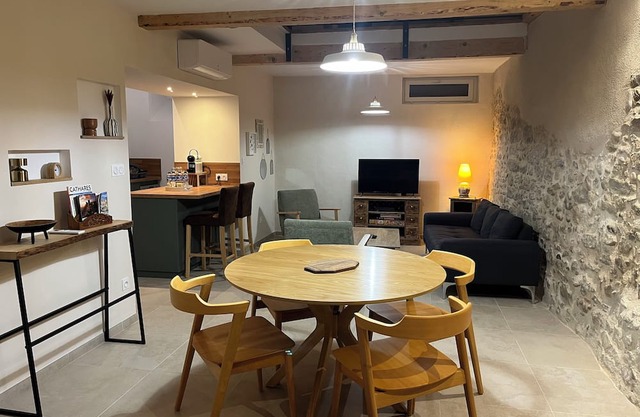 House at the foot of the medieval city