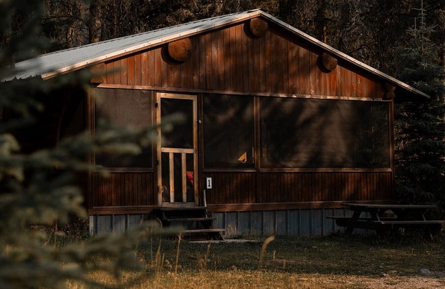 Off-Grid Wilderness Cabin 3 with Mountain Views, Sauna, Canoes & Fishing