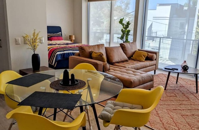 Stylish loft at new upscale tower in Providencia