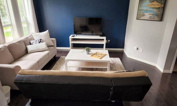 Southeast Edmonton House | House in Summerside with a huge patio and an extra tall garage