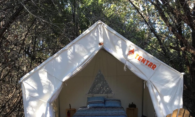 Lampasas RV Rental | Tentrr Signature Site - Cedar Glen Signature Campsite