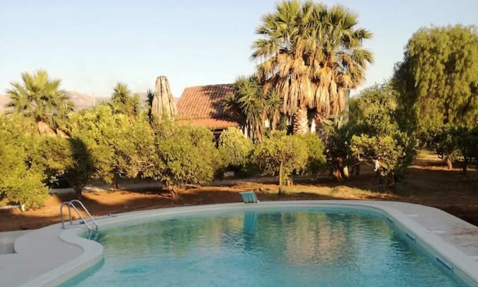 Partinico Villa | Villa "Chianurrè Azzurro" with Pool, Garden & Wi-Fi