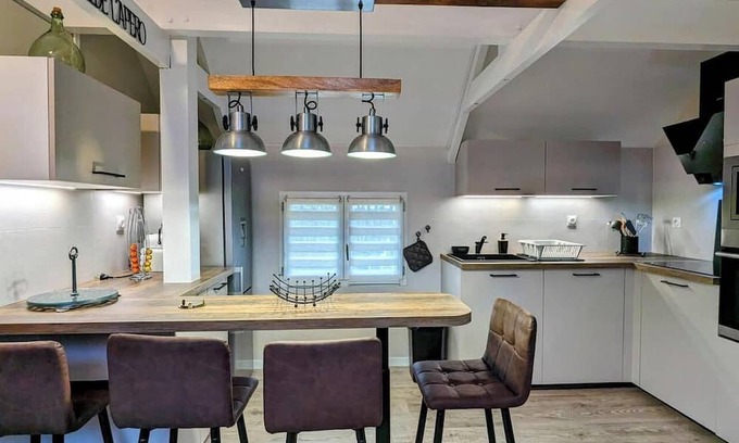 Selongey Ski Chalet | Wooden house in the middle of nature