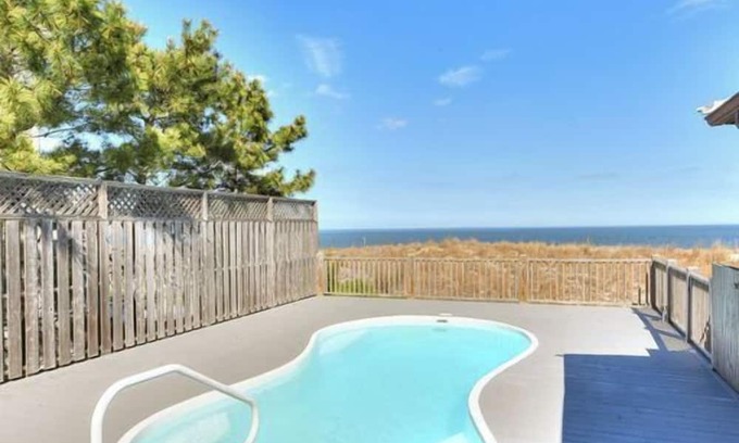 South Rehoboth House | Oceanfront property with a private pool!