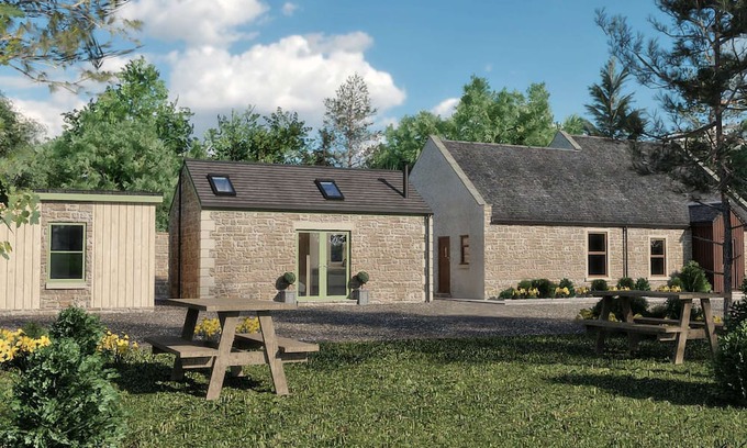 Livingston Cabin | This stunning Stable Block of four studio conversions