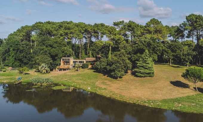 Angresse Villa | Exceptional Architect Villa with it's private lake on 20 Acres