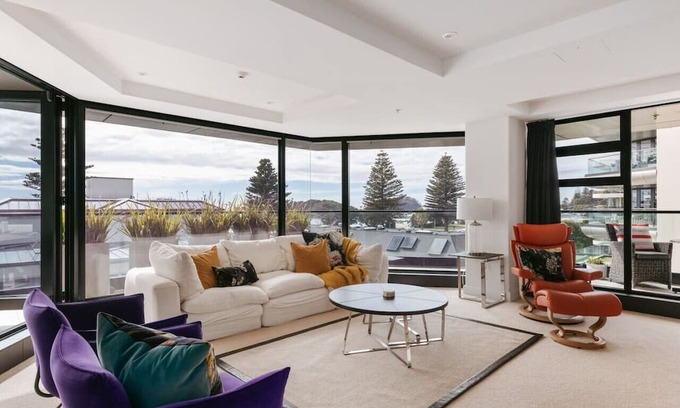 Mount Maunganui Apartment | 3 Bedroom Luxury Apartment with Heated Pool