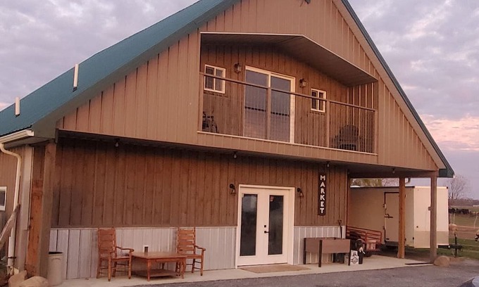 Town of Benton House | Upstairs Barn loft