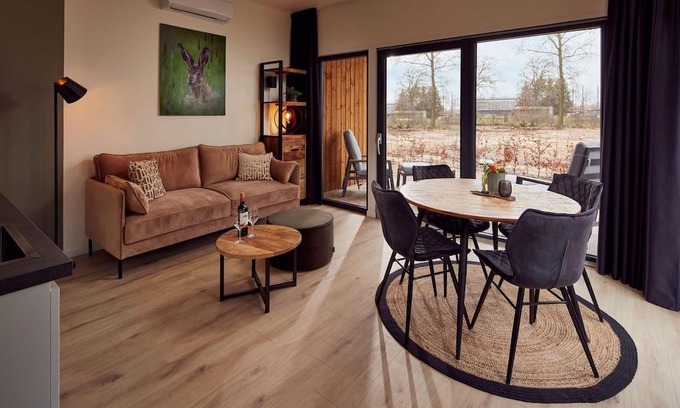 Lattrop House | The two-person version of the holiday villa Amalia 2 is equipped with a spacious sauna where you can enjoy some wonderful relaxation.