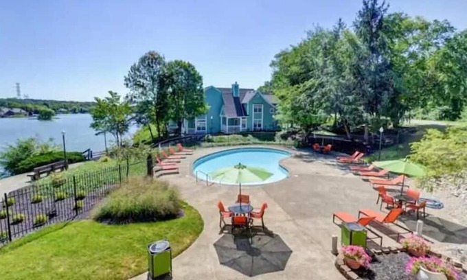 Wayne Apartment | Fishing, swimming, kayaking, family fun!