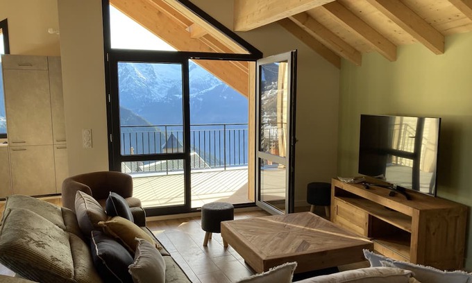 Huez-en-Oisans Ski Chalet | Nouveau ! Chalet Neuf, Accès Rapide aux Pistes et vue Exceptionnelle