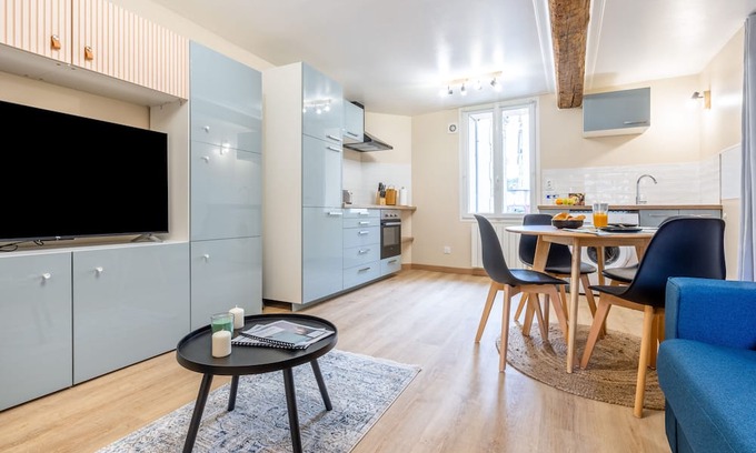 Laigneville Apartment | La Perle de Laigneville - Immédiat Gare, Proche Parc Astérix, Wifi & Netflix