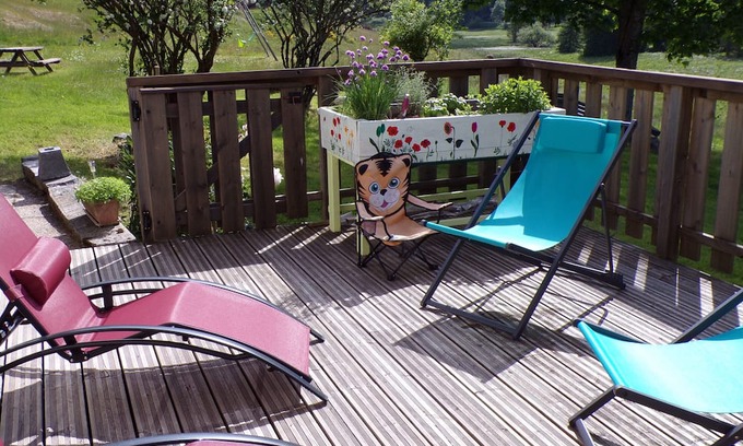Ban-sur-Meurthe-Clefcy House | Holiday Home 'Gîte La Ramée' with Mountain View, Private Terrace and Wi-Fi