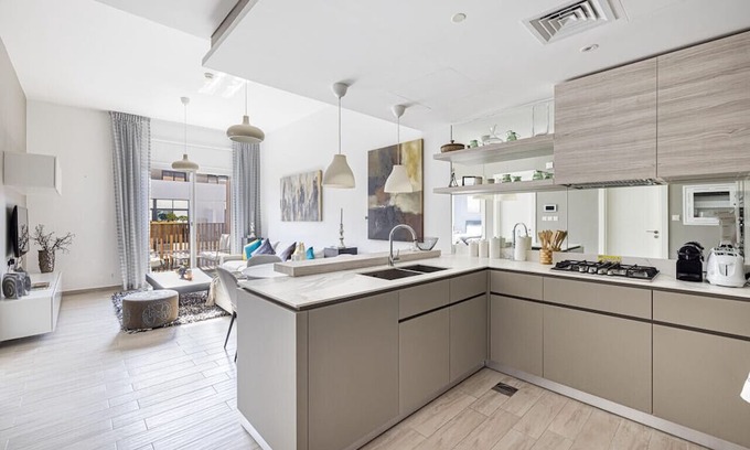 Madinat Zayed Apartment | Stylish 1BR Apartment with Community View