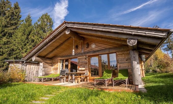 Sankt Englmar Cabin | Romantisches Blockhaus in Sankt Englmar