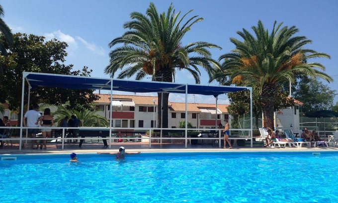 Falerna Apartment | Holiday Apartment "Bilocale 82 Residence La Giungla" with Sea View, Shared Pool & Wi-Fi