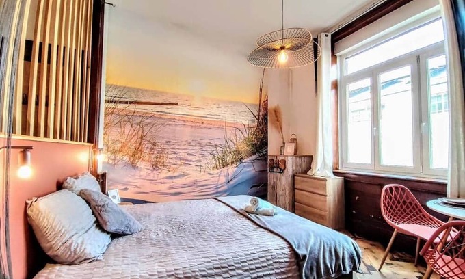 Roubaix Apartment | Plage des Dunes 2, Bright studio first floor