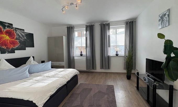 Oberhavel Apartment | Haus am Röblinsee - Holiday apartment Schwaan in Fürstenberg / Havel